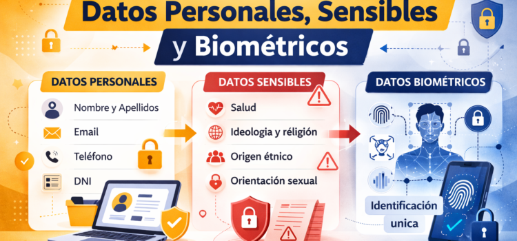 Diferencia entre datos personales, sensibles y biométricos datos personales datos sensibles datos biometricos