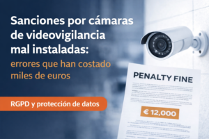 Sanciones por cámaras de videovigilancia mal instaladas